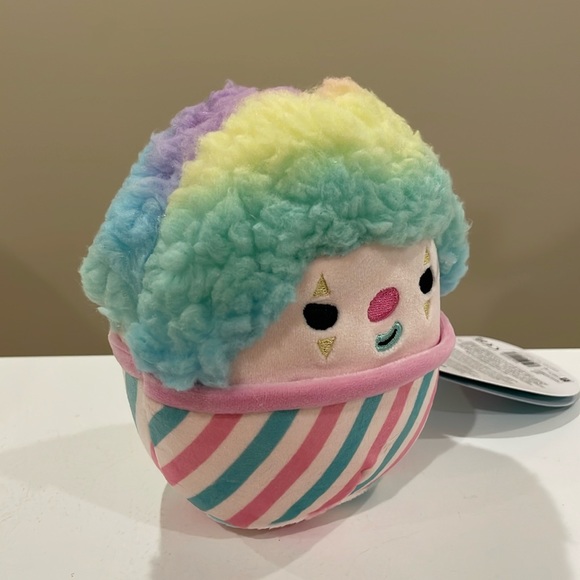 ⚡️NWT 5” Declan the Snowcone Clown Squishmallow from the Crossover Squad - Picture 2 of 5